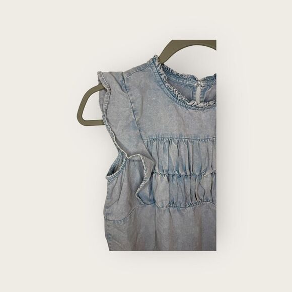 Evereve Rails Filomena Top in Ocean Wash Size XS - Picture 7 of 8